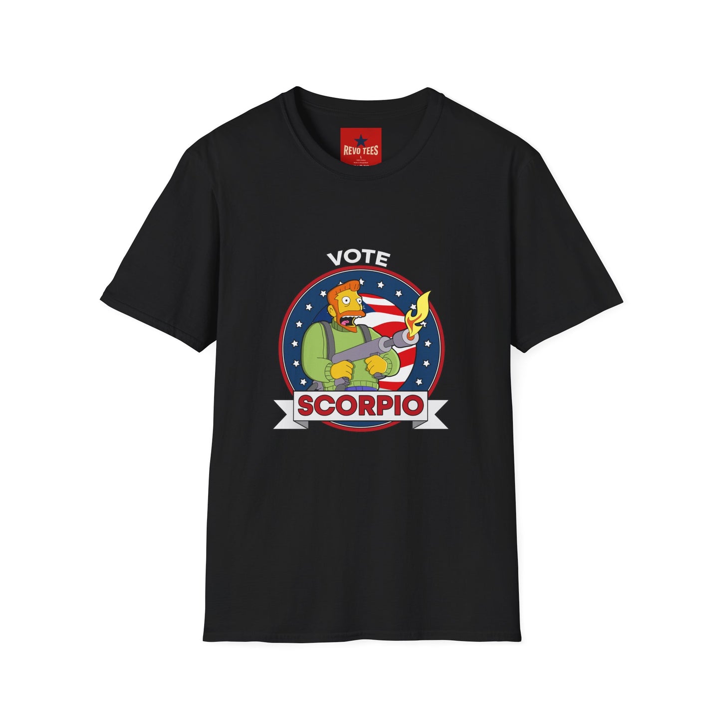 Vote Scorpio T-Shirt — Zodiac Political Humor Tee