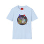 Retro Arcade Turtle Band T-Shirt — 'Rock On' Cartoon Gaming Tee