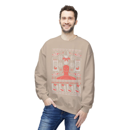 Lethal Knitting - Too Old For This Sh!t Christmas Ugly Sweater