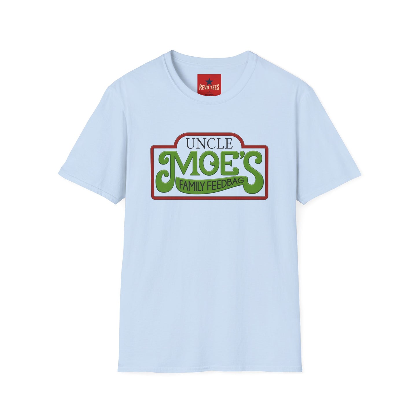 Uncle Moe’s Family Feedbag T-Shirt — Retro Farmhouse Logo Tee
