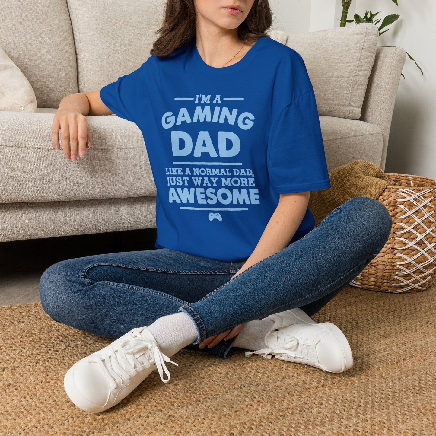 Gaming Dad T-Shirt — “I’m a Gaming Dad” Funny Father’s Day Tee