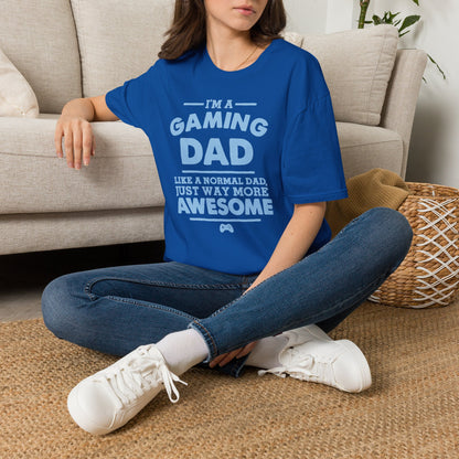 Gaming Dad T-Shirt — “I’m a Gaming Dad” Funny Father’s Day Tee