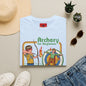 Archery for Beginners T-Shirt — Retro Kids' Archery Practice Graphic Tee