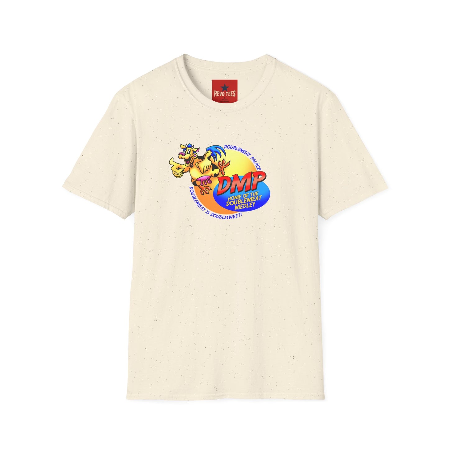 T-Shirt — DMP DoubleMeat Medley Retro Mascot Graphic Tee