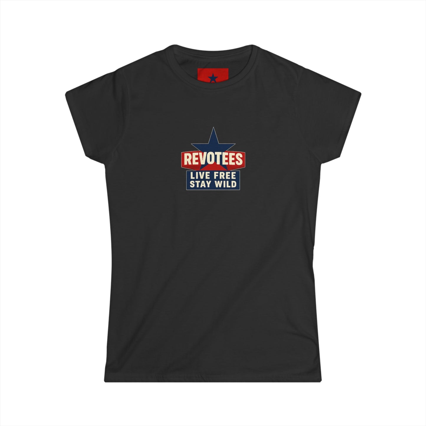 Revotees 'Live Free Stay Wild' Women's Tee
