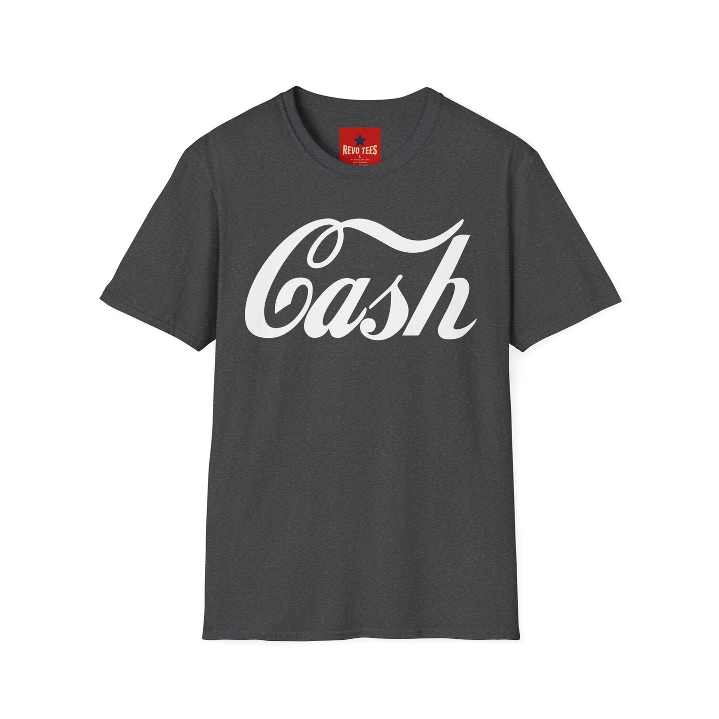 Cash As Work By Jack White - Softstyle T-Shirt