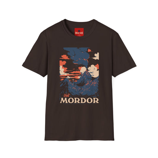 T-Shirt — Visit Mordor Vintage Travel Graphic Tee