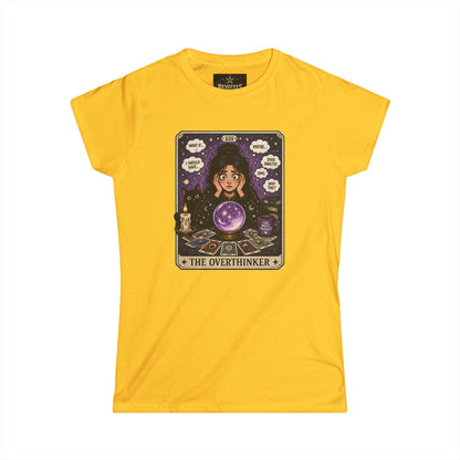The Overthinker Tarot T‑Shirt — Women's Psychic Crystal Ball Tee
