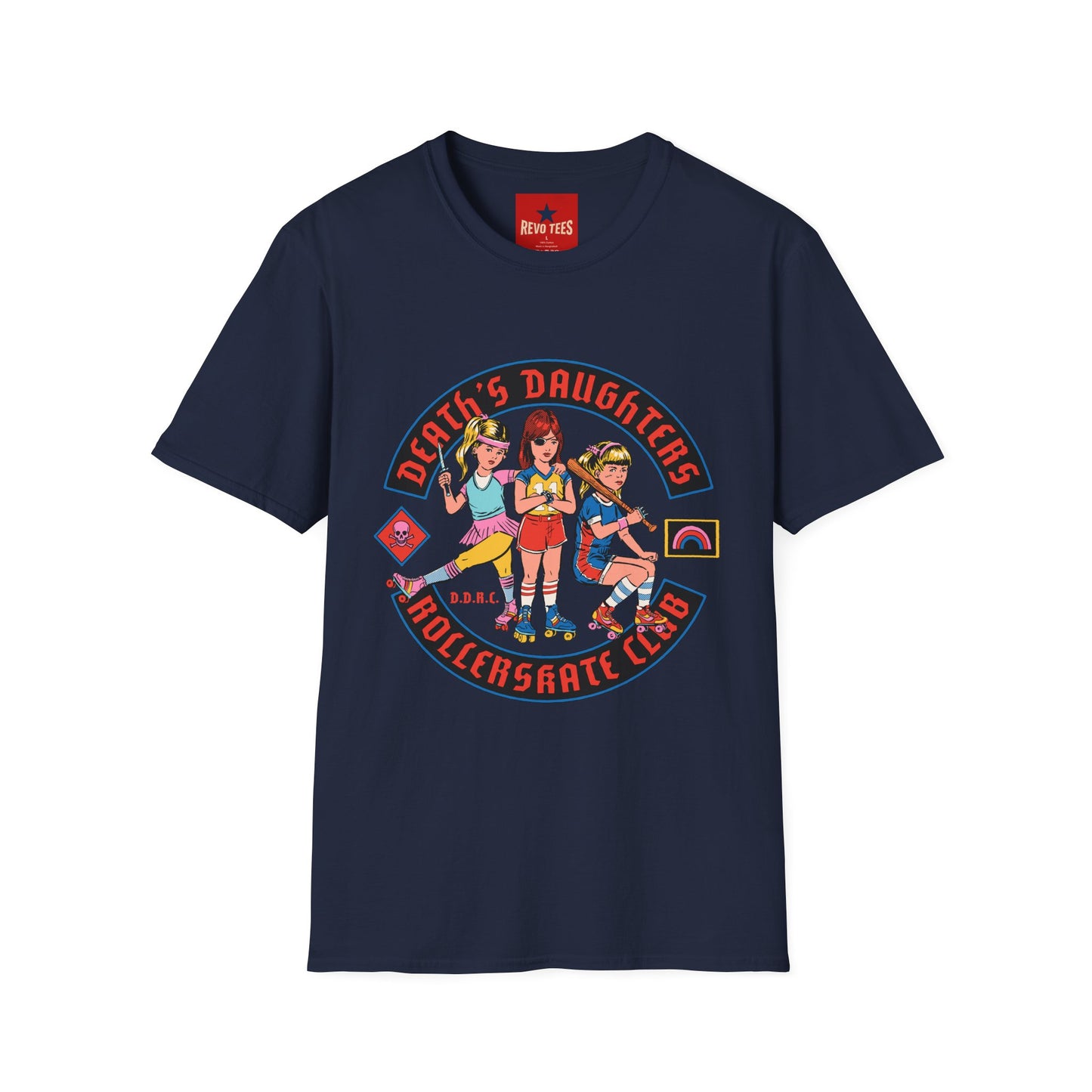 Death's Daughters Roller Skate Club T‑Shirt