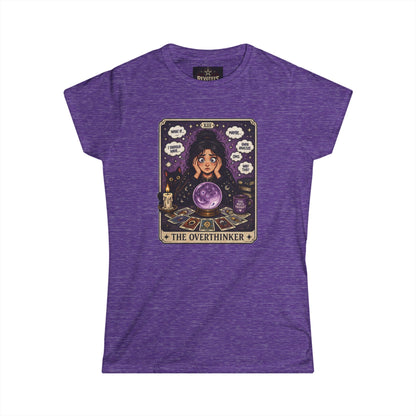 The Overthinker Tarot T‑Shirt — Women's Psychic Crystal Ball Tee