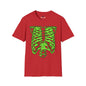Revotees Neon Green Rib Cage Graphic T-Shirt - alternate view 11