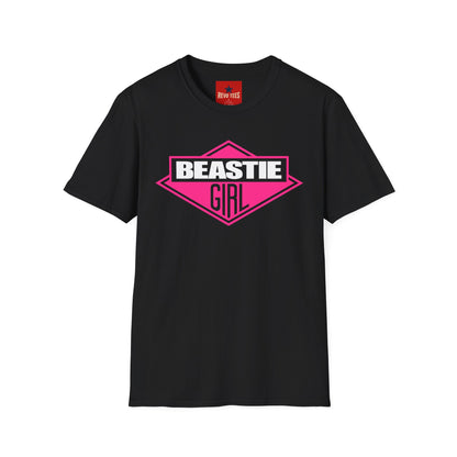 Beastie Girl T-Shirt — Retro Pink Diamond Graphic Tee