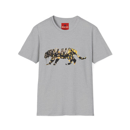 Banksy Graffiti Tiger T-Shirt — Urban Street Art Cat Tee