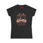 Desert Moon Darling Tee — Women's Boho Moon & Cactus Graphic T-Shirt