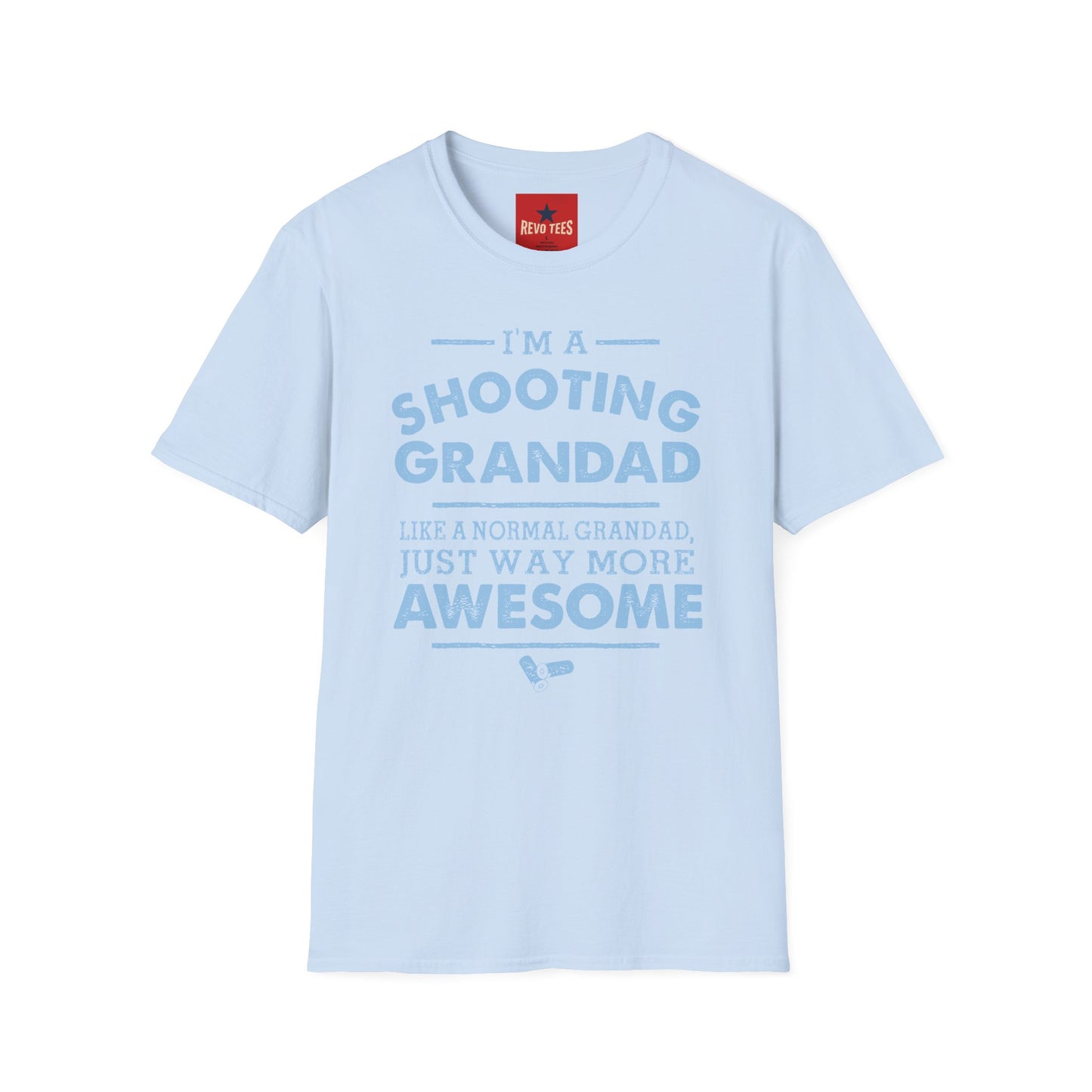Shooting Grandad T‑Shirt — “I’m a Shooting Grandad” Funny Grandpa Gift