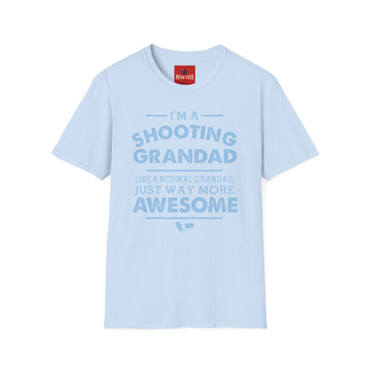Shooting Grandad T‑Shirt — “I’m a Shooting Grandad” Funny Grandpa Gift