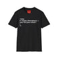 PHP Code Beer T-Shirt — “if (empty(beerglass)) { echo "it's your round"; }” Programmer Tee