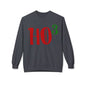Christmas HO — Festive Red & Green Holiday Crewneck Sweatshirt