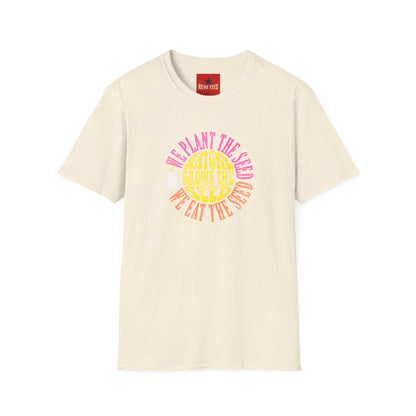 Here Comes The Sun - lyrics - Unisex Softstyle T-Shirt