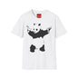 Banksy Panda Bat T-Shirt — Cute Gothic Panda Graphic Tee