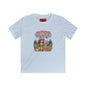 Kids Tee — "Wildflower Adventure Club" Cute Forest Animals Graphic