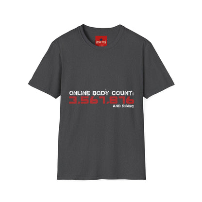 Online Body Count - Unisex Softstyle T-Shirt