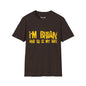 Revotees Im Brian and So Is My Wife Funny Couples Name Shirt T-Shirt - alternate view 5