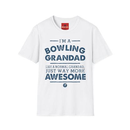 Bowling Grandad T-Shirt — "I'm a Bowling Grandad" Retro Dad Gift