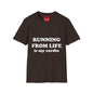 Running From Life - Unisex Softstyle T-Shirt