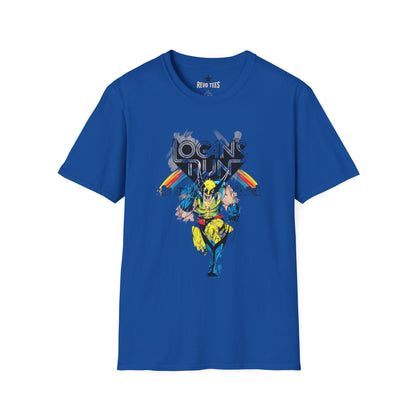Revotees Wolverine Logan on the Run Unisex Softstyle T-Shirt - alternate view 6