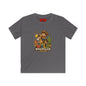Kids Tee — "Lil' Wild Wrangler" Cute Cowboy Kid Graphic Shirt