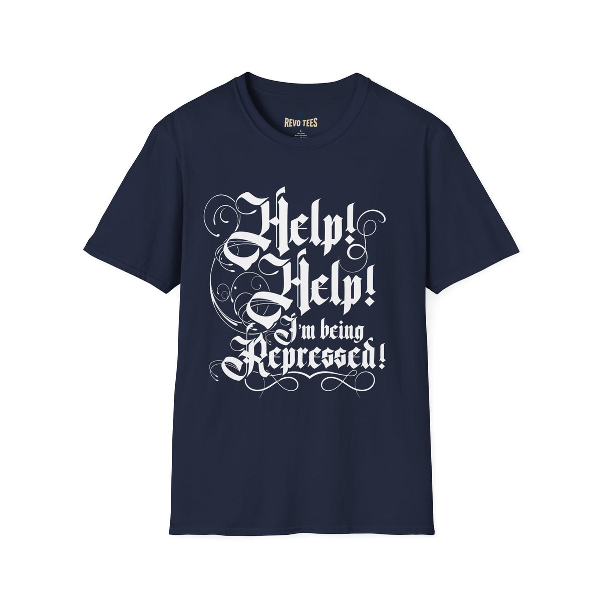 Revotees Hel I Am Being Repressed Unisex Softstyle T-Shirt - alternate view 8