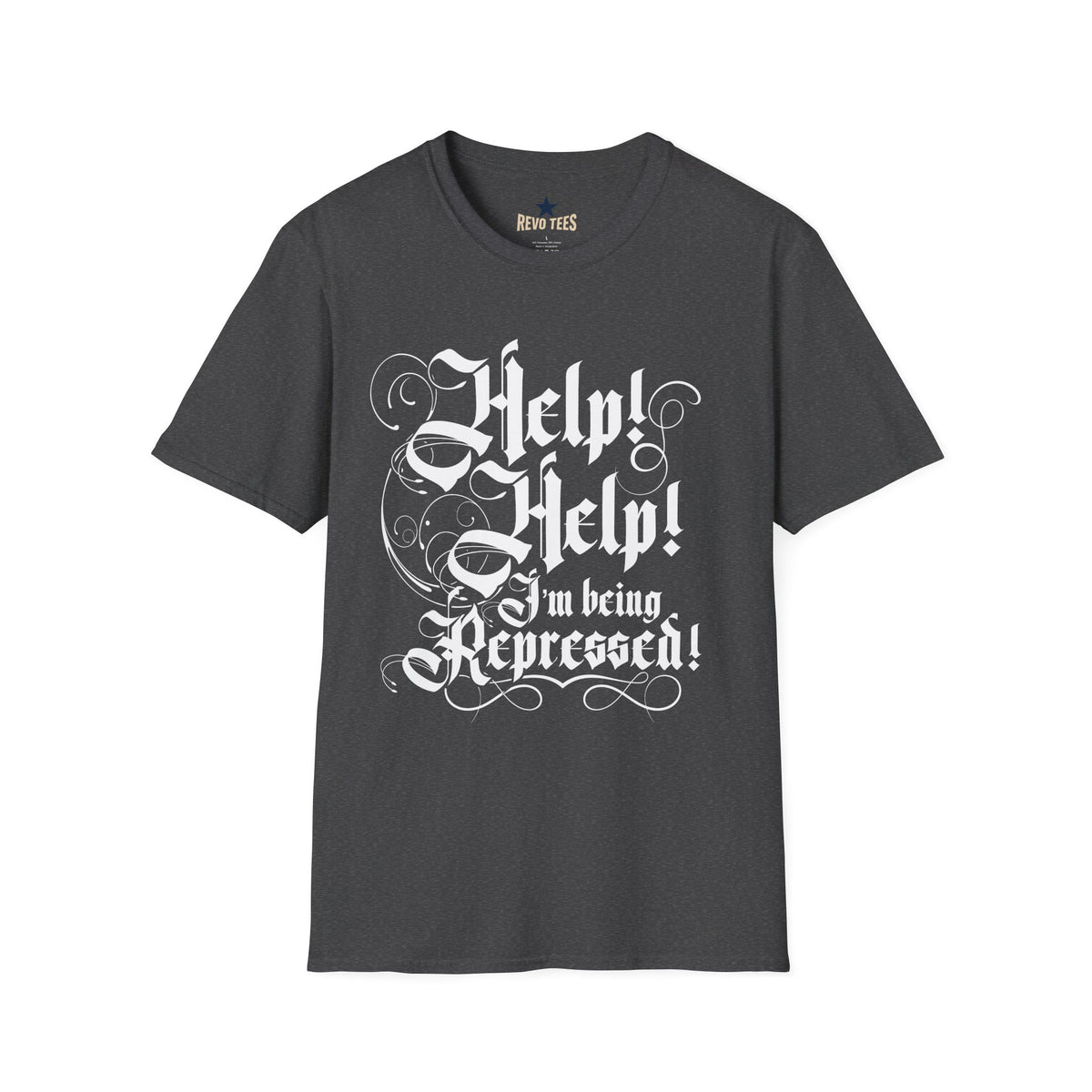 Revotees Hel I Am Being Repressed Unisex Softstyle T-Shirt - alternate view 6