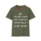 Emptier Than My Wallet - Unisex Softstyle T-Shirt