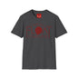 We All Float Down Here T-Shirt — Horror Pennywise Balloon Graphic Tee