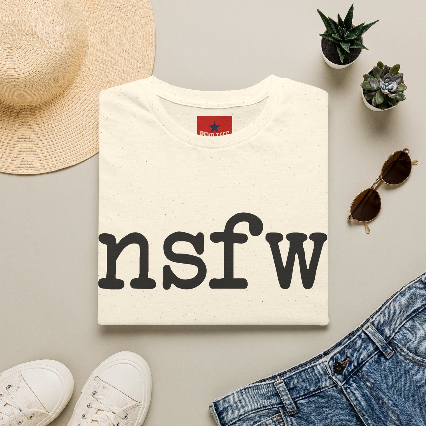 NSFW Graphic Tee — Bold Minimalist Statement Shirt