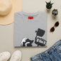 Banksy T-Shirt — Black Cat Tossing Office Chair Graphic Tee
