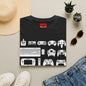 Gaming Controllers T-Shirt — "Select Your Weapon" Retro Console Gamer Tee