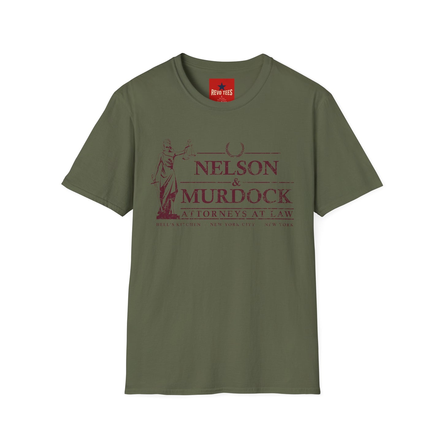 Nelson & Murdock Attorneys T-Shirt — Legal Drama Fan Tee