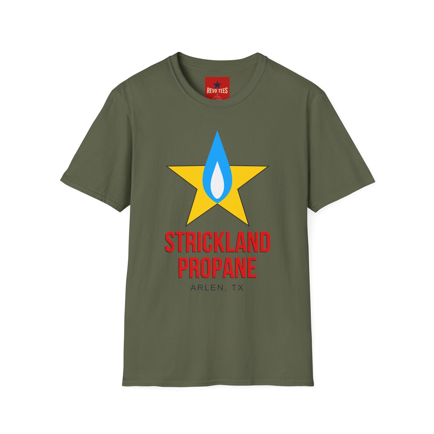 Propane Company T-Shirt — Strickland Propane Logo Tee