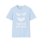 Revotees Youre My Wife Now Creepy Mask Face Graphic for Horror Fans T-Shirt - alternate view 6