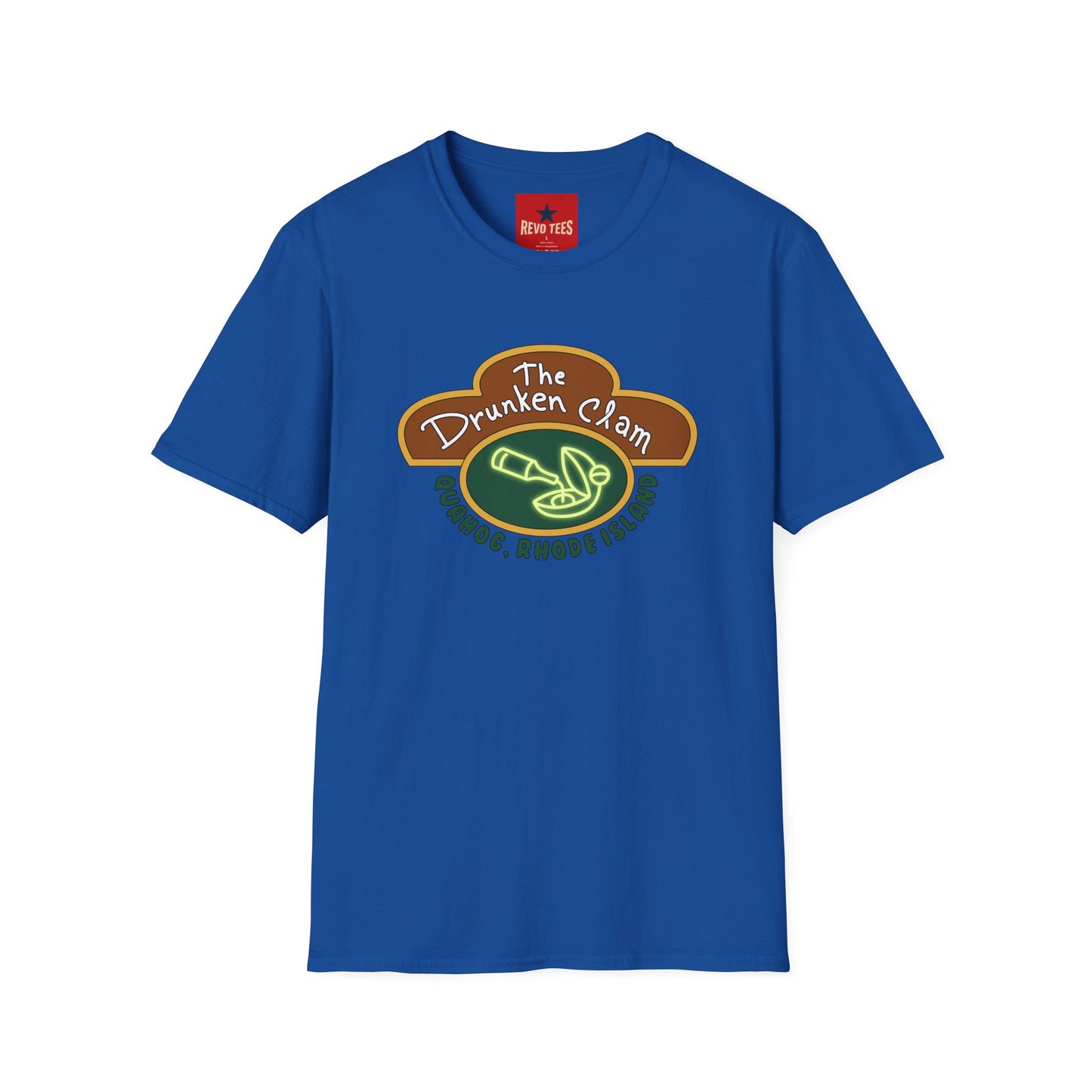 The Drunken Clam Quahog, Rhode Island T-Shirt