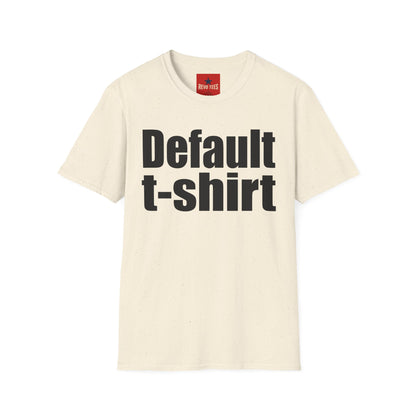 Default T-Shirt Graphic Tee — Minimalist Statement Shirt