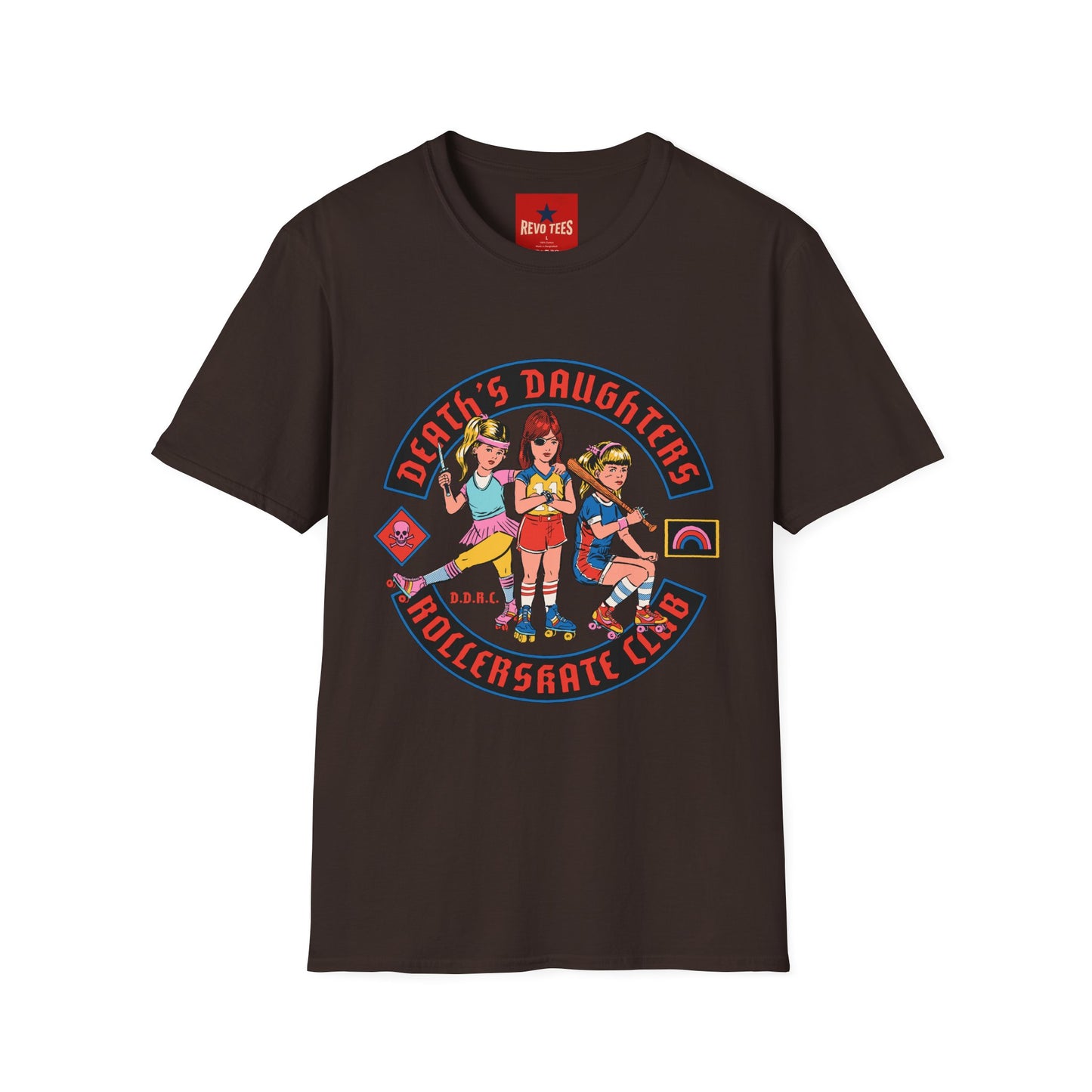 Death's Daughters Roller Skate Club T‑Shirt