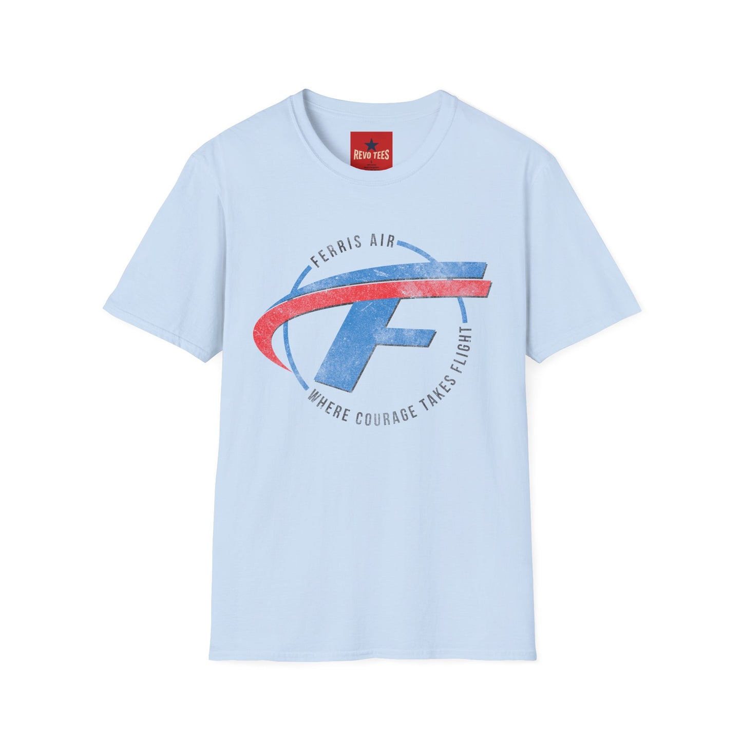 Ferris Air Flight Logo T‑Shirt — Retro Aviation Graphic Tee