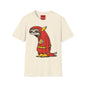 Funny Sloth Flash T-Shirt — Lazy Superhero Graphic Tee