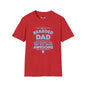 Revotees Bearded Dad Im a Bearded Dad Funny Fathers Day T-Shirt - alternate view 11