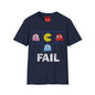 Retro Pac-Man 'FAIL' T-Shirt — 8-Bit Arcade Gamer Tee