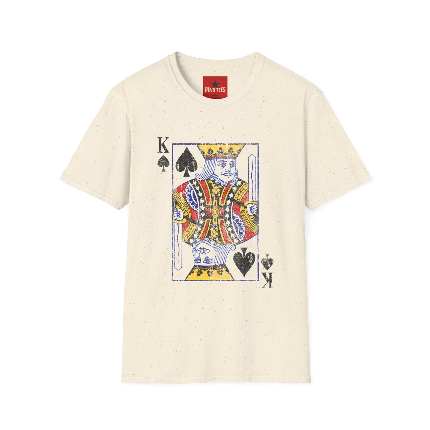 King of Spades T‑Shirt — Vintage Playing Card Graphic Tee