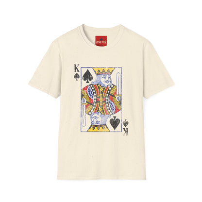 King of Spades T‑Shirt — Vintage Playing Card Graphic Tee